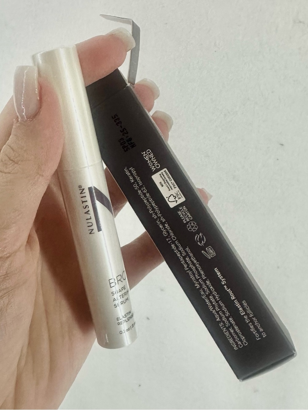 NULASTIN Brow Shape Altering Serum Brand New SEALED Elastin - Picture 3 of 3
